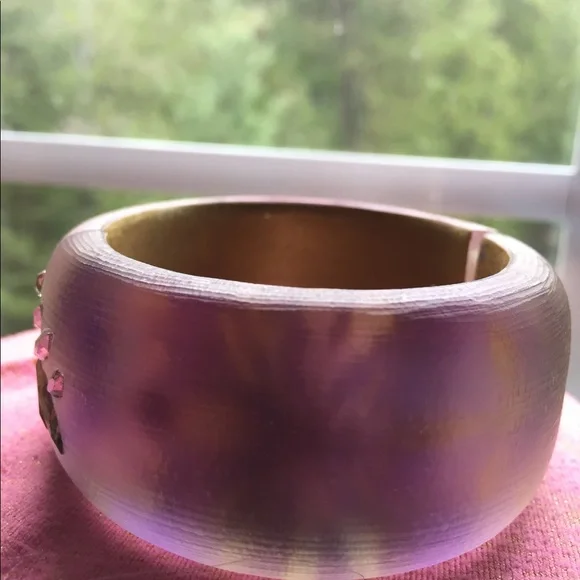 Alexis Bittar lucite bracelet
